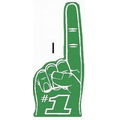 Stock Green #1 Foam Hand Mitt